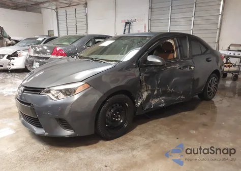 2014 Toyota Corolla Le из США, поврежденный, VIN 2T1BURHE9EC091073